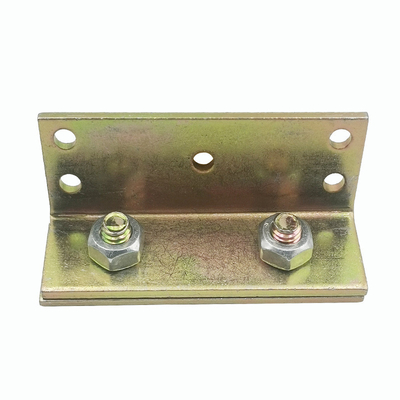 Spécifications 83 * 24 * 2,8 mm Ensemble de huit accessoires de matériel de charnière en fer pour lit