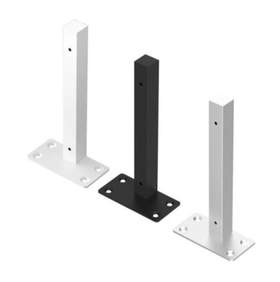 Des supports réglables en acier inoxydable pour poutres de bois