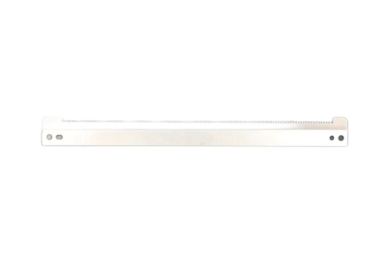 Processus d'estampage en feuille chaude de métal Louver de pliage avec plaque de silicone finition poli
