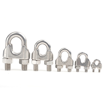 Clampe croisée de câble en acier inoxydable standard pour les systèmes de treillis