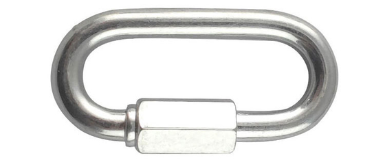 4 mm 5 mm 6 mm Galvanisé Ovale Quick Link pour le matériel de remise en service Acceptable OEM