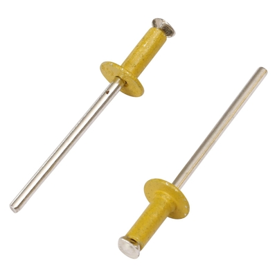 Matériau en acier inoxydable Tête rivets aveugle avec revêtement en poudre OEM pièces de matériel CNC
