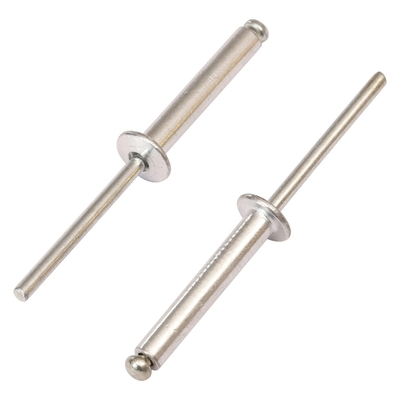 Matériau en acier inoxydable Tête rivets aveugle avec revêtement en poudre OEM pièces de matériel CNC