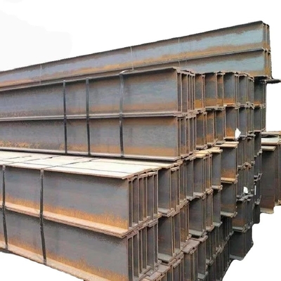 Facture de la poutre H de la structure en acier pour le traitement de la soudure en poids réel