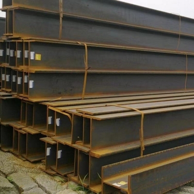 Facture de la poutre H de la structure en acier pour le traitement de la soudure en poids réel
