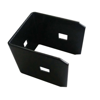Couche en poudre noire en acier inoxydable Composants de matériel CNC pour assemblage sur mesure