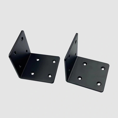 Couche en poudre noire en acier inoxydable Composants de matériel CNC pour assemblage sur mesure