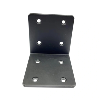 Couche en poudre noire en acier inoxydable Composants de matériel CNC pour assemblage sur mesure