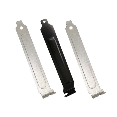 Support d'estampage en tôle anodisée noire pour composants de matériel CNC OEM sur mesure