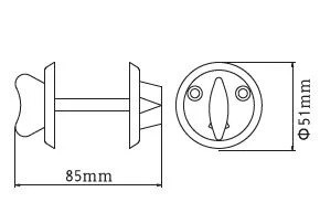Pièces de matériel CNC en acier inoxydable OEM pour le processus d'estampage de la porte de serrure en laiton