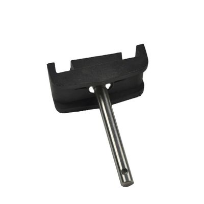 Pièces de matériel CNC en plastique plaqué et en acier inoxydable