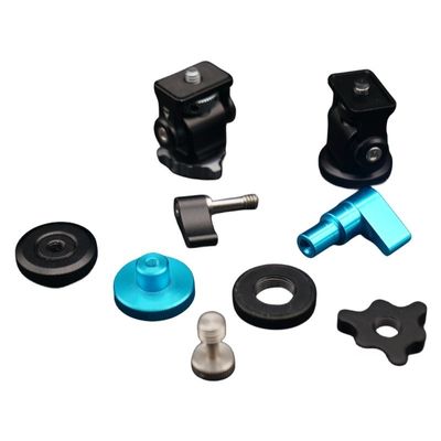 Components de matériel CNC OEM Équipement photographique en acier inoxydable usiné à l'anodisation