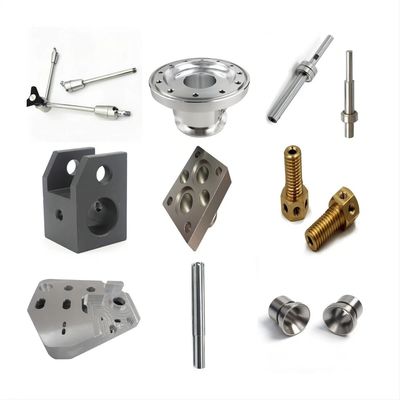 Components de matériel OEM CNC Parties en alliage d'aluminium sur mesure Traitement de la précision en laiton en acier inoxydable
