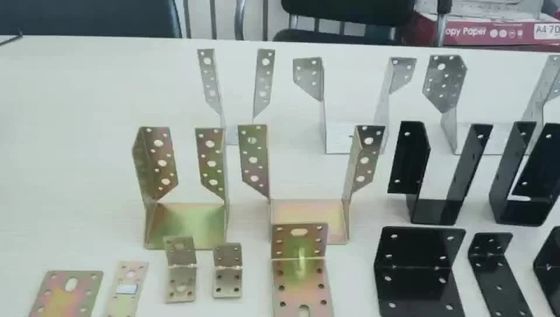 Hardware de support à angle de charge élevé de 90 degrés pour les accessoires OEM CNC en acier inoxydable