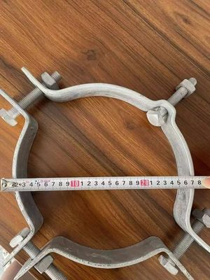 Serre fixe à bande de traction en acier inoxydable pour accessoires de puissance de pièces de matériel CNC OEM