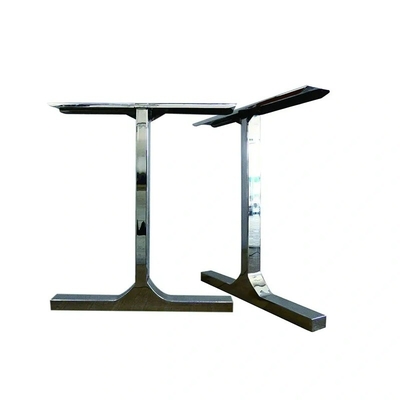 Étagère de meubles en acier inoxydable OEM pièces de matériel CNC Pieds de table réglables sur mesure