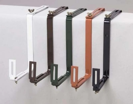 Processus d'emboutissage en acier inoxydable OEM pièces de matériel CNC support de cadre de fenêtre porte-pot à fleurs