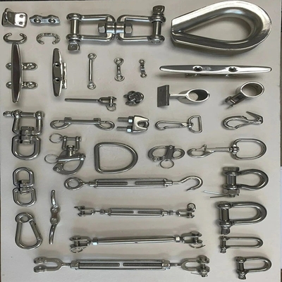 Pièces de matériel OEM CNC Fermeture en acier inoxydable U-shackle avec conception de processus d'estampage