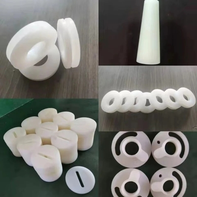 Matériel de précision Parties en plastique de nylon personnalisées pour le processus de polissage Matériel OEM CNC