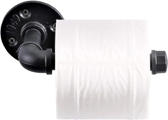 Porteur de papier toilette en acier inoxydable et étagère montée sur le mur pour la fonctionnalité de la salle de bain