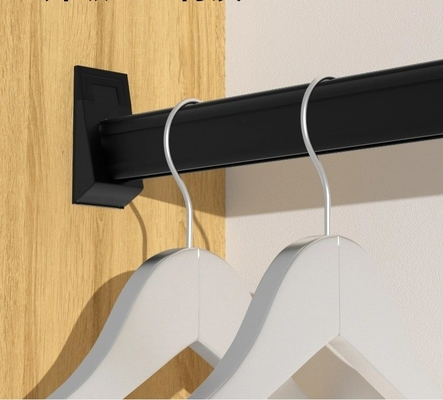 Polissage de meubles de chambre à coucher support de tube suspendu pour accessoires de garde-robe