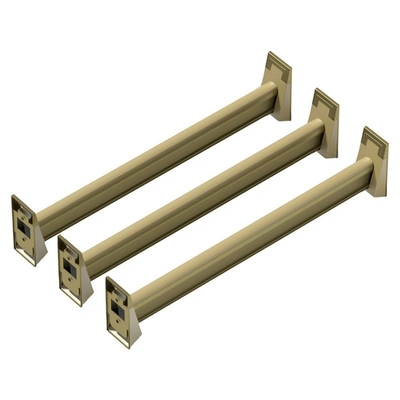 Polissage de meubles de chambre à coucher support de tube suspendu pour accessoires de garde-robe
