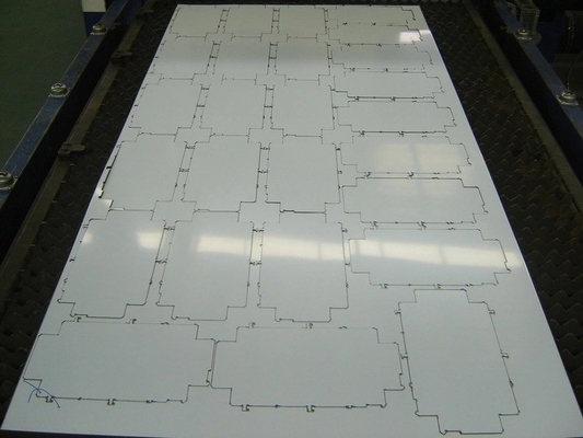 Fabrication de tôles métalliques en acier inoxydable pour le revêtement en poudre de composants de matériel CNC OEM