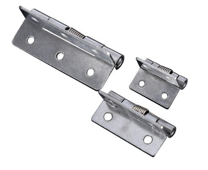 Fer à chargement de ressort double chargée de la charnière pour le cabinet d'accessoires de matériel en acier inoxydable