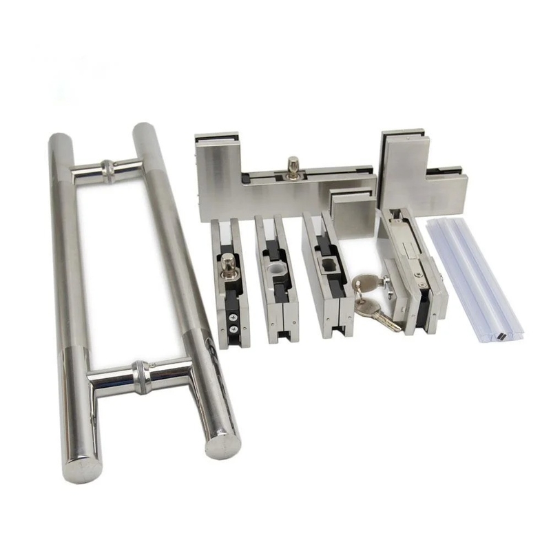 Components de matériel CNC OEM Accessoires de porte avec charnière de douche en verre en acier inoxydable